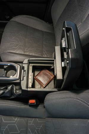 Toyota Tacoma Console Safe - Tuffy Products - Combination Lock - Black - `16-`23